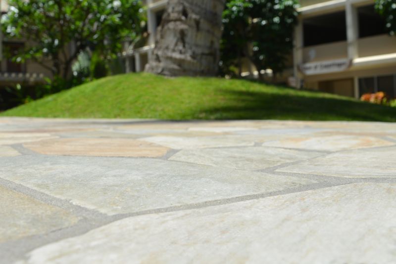 Spring Flagstone Repair